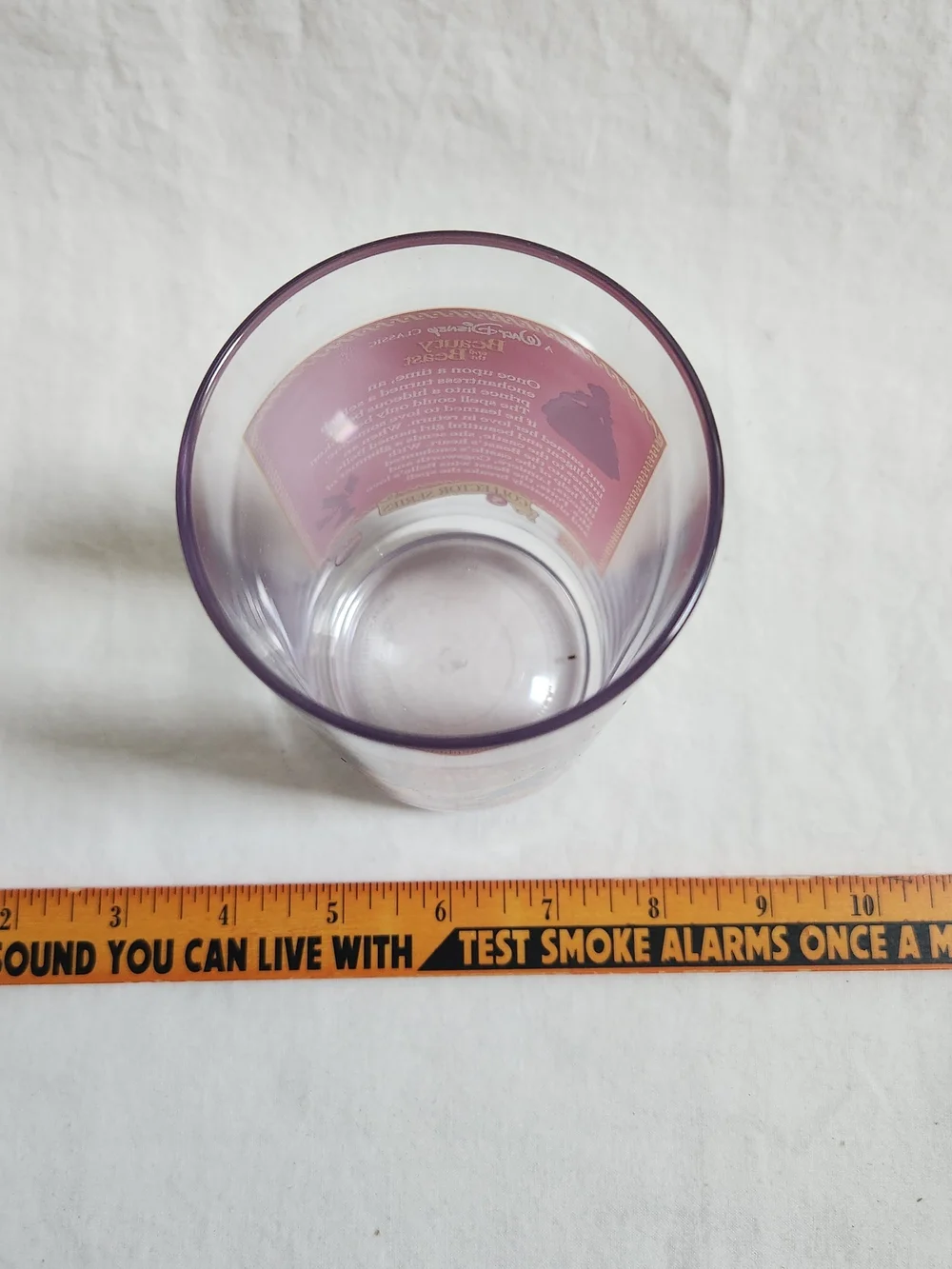 Disney Beauty and the Beast Pink Collector Glass - Picture 7 of 12